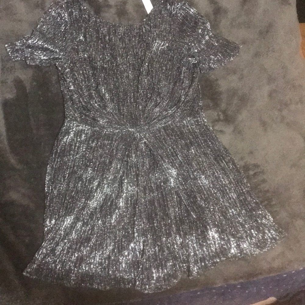 Silver romper